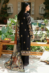L-805 - 3PC Luxury Lawn Collection Mashaal By Ramsha